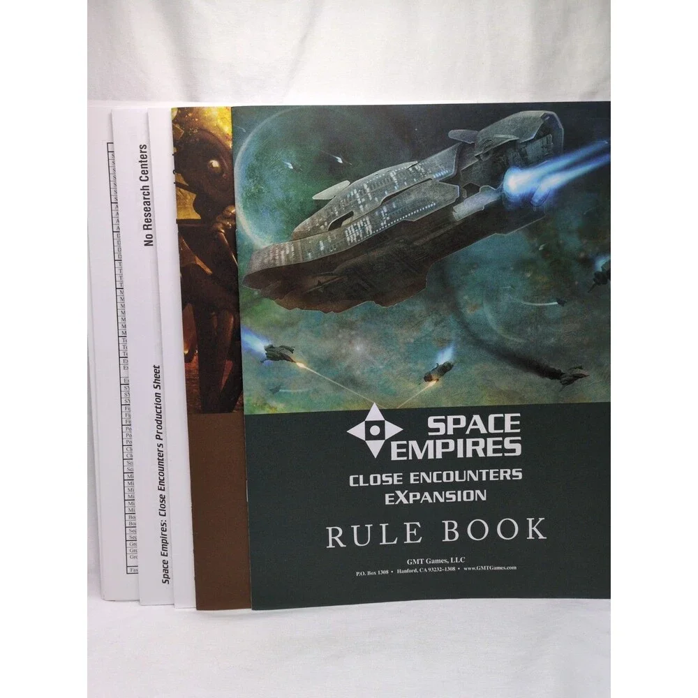 *Incomplete* Space Empires Close Encounters GMT Games Rules/Sheets